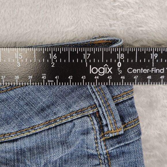 Fragile Jeans American Beauty The Classic Flare Womens 15 Hemmed 36x26 Mid Rise - Picture 9 of 14